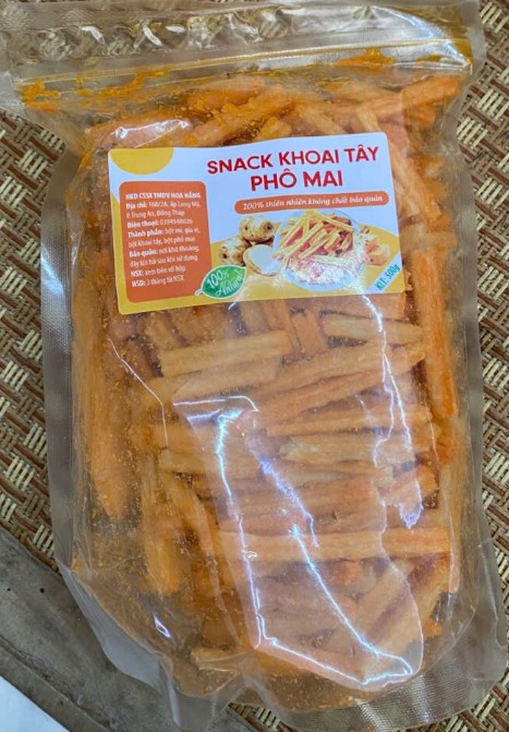 Snack Khoai Tây Phô Mai Hoa Nắng 250g